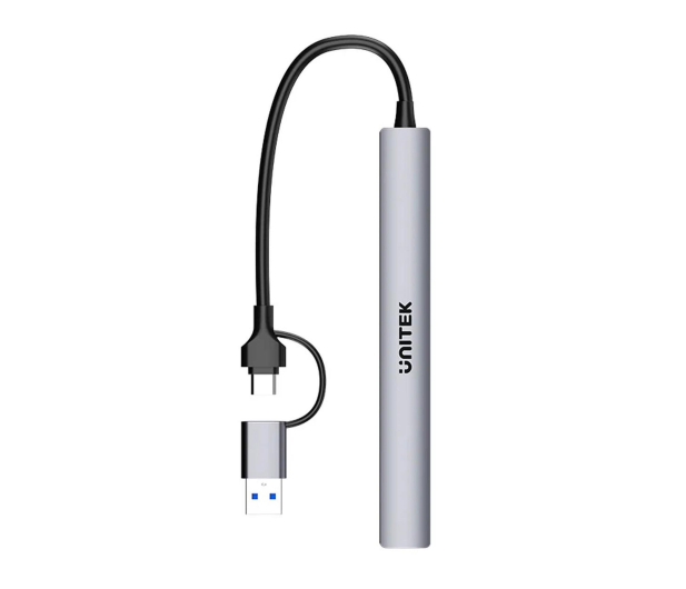 UNITEK Hub USB-A/C 7w1 USB A z adapterem USB A 5 Gbps H1209AGY01 - 1455233 - zdjęcie 2